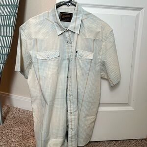 Men’s Howler Shirt. Size L. Pearl snaps.